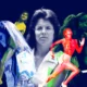 female athletes in olympic colours 80x80