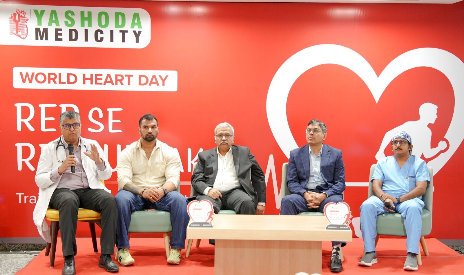 Yashoda Medicity launches gym trainer cardiac response training