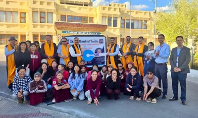 SBI supports Duzin Photang school with vehicle donation