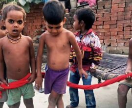 Anganwadi workers protest over poor-quality food supplies