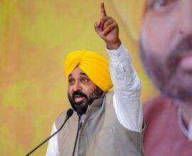 AAP launches punjab election campaign, bhagwant mann warns welfare schemes could be at risk