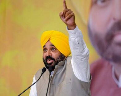 AAP launches punjab election campaign, bhagwant mann warns welfare schemes could be at risk