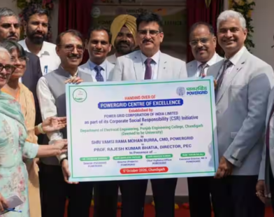 POWERGRID sets up centre of excellence at Punjab engineering college, Chandigarh CSR initiative