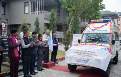 Rays Power Infra donates CSR ambulance to Lunglei Civil Hospital in Mizoram CSR initiative