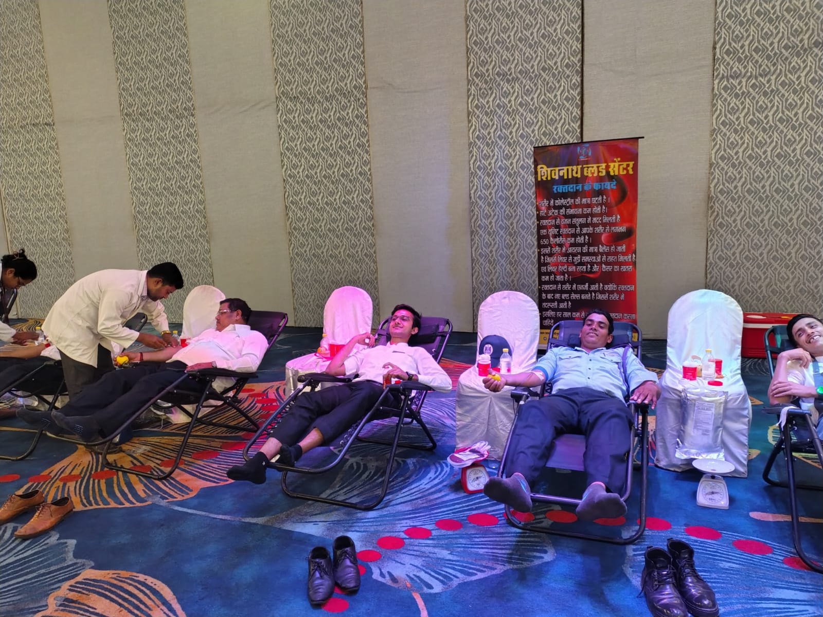 Sayaji Raipur organises blood donation drive to support community wellness