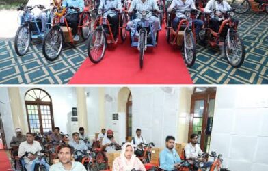 CSR initiative : Engineers India distributes assistive devices to 55 Divyangjans in Gurugram